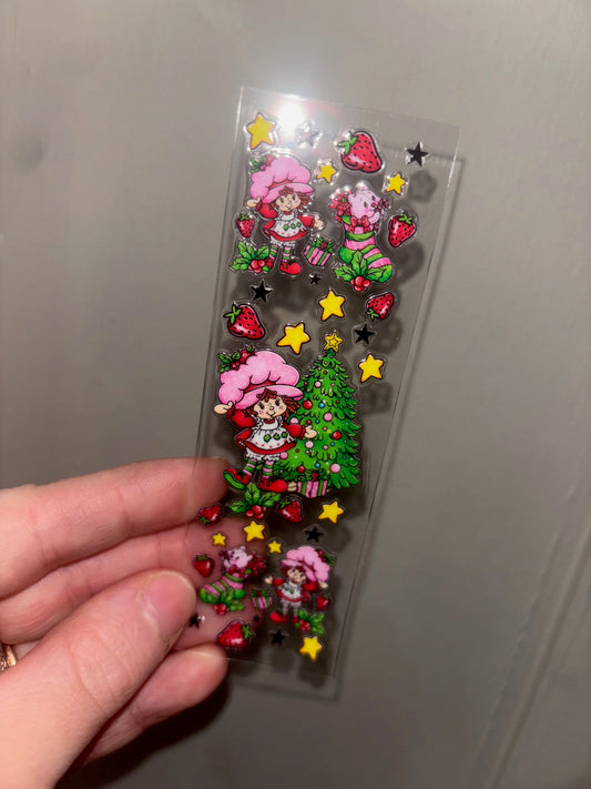 Strawberry Girl Christmas Pen Wrap
