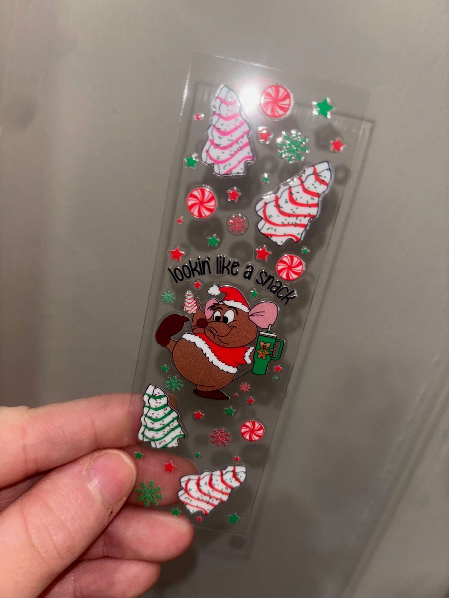 Snack Christmas Pen Wrap