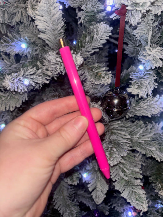 Hot Pink Pen