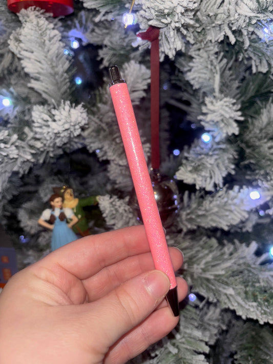 Light Pink Glitter Pen