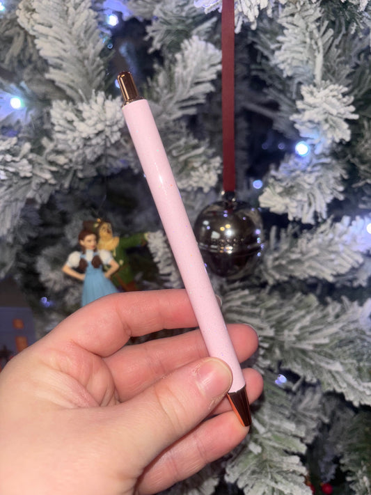 Light Pink Glitter Pen