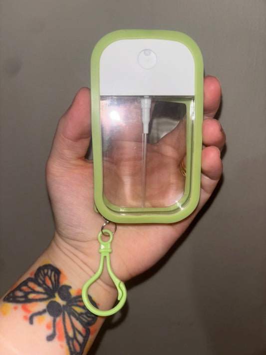 Olive Spray Bottle Keychain