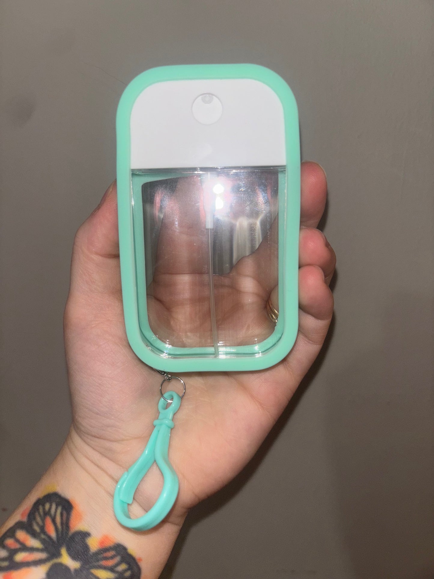 Seafoam Spray Bottle Keychain