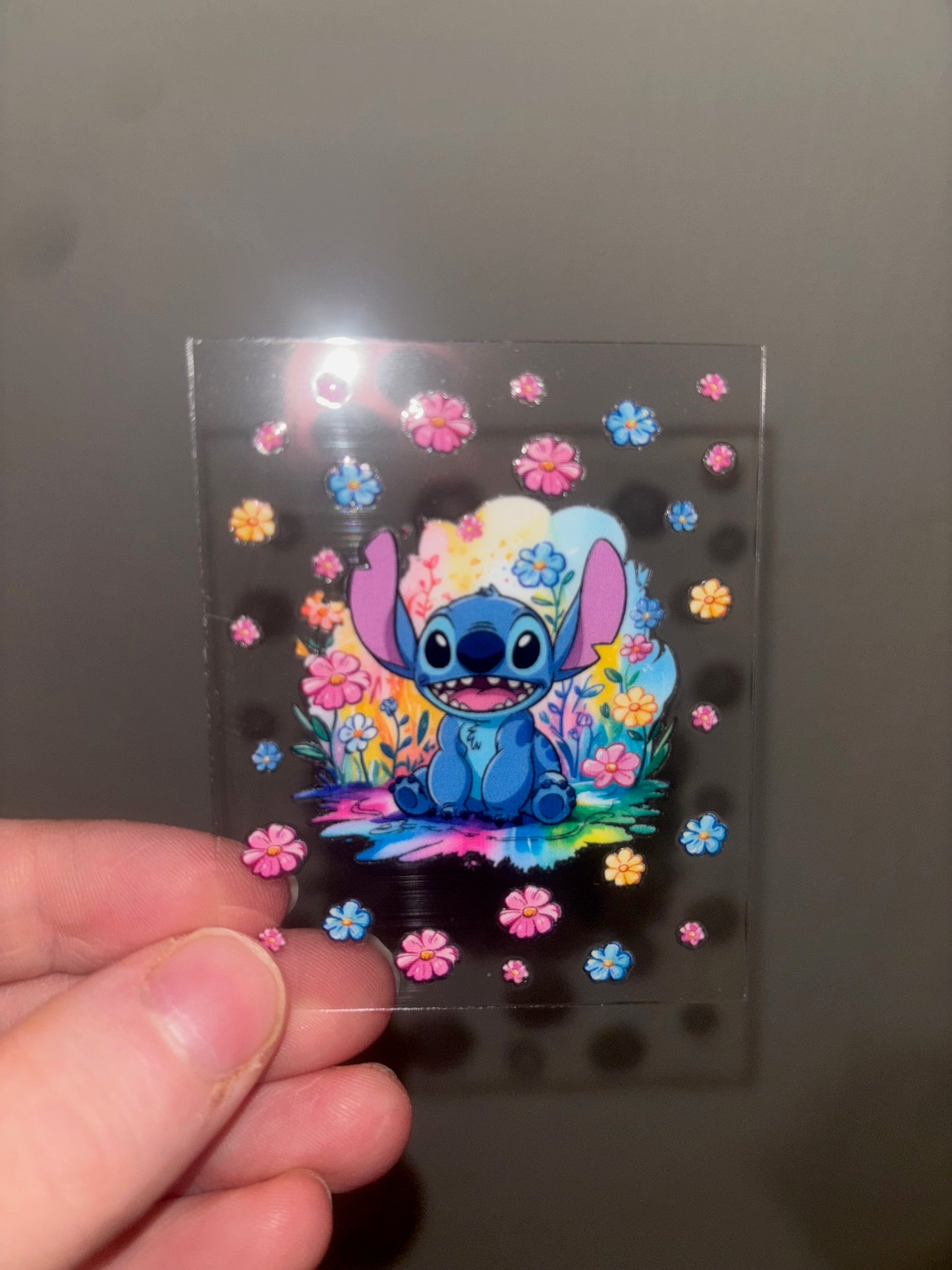 Blue Dog Spray Decal