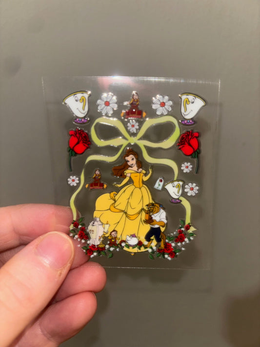 Beast Princess Spray Decal