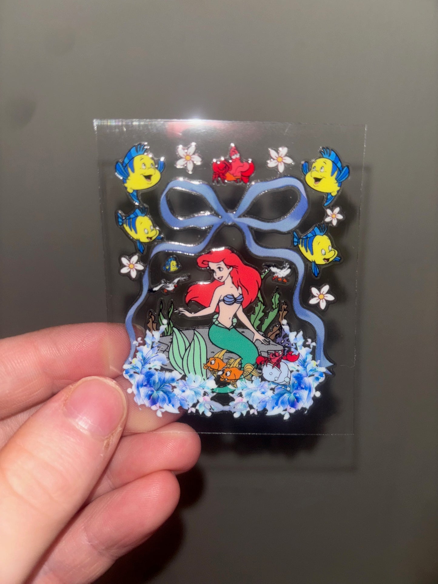 Mermaid Princess Spray Decal