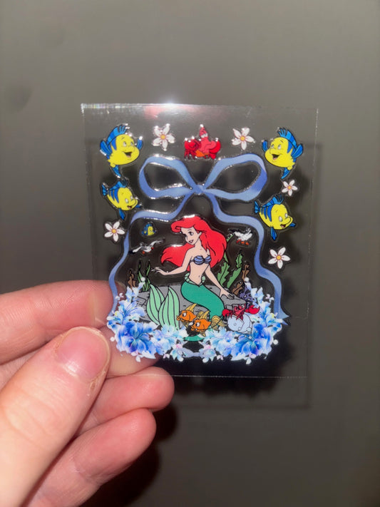 Mermaid Princess Spray Decal