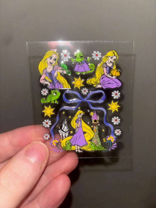 Hair Princess Spray Decal