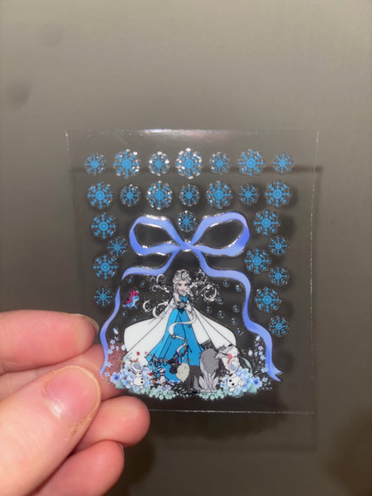 Winter Princess Spray Decal