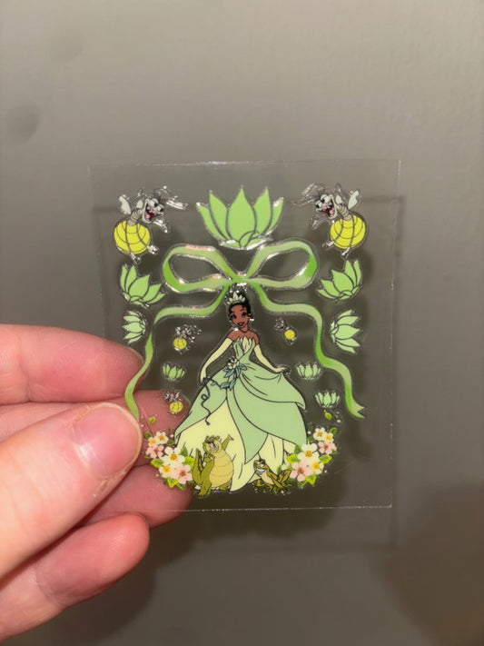 Frog Princess Spray Decal