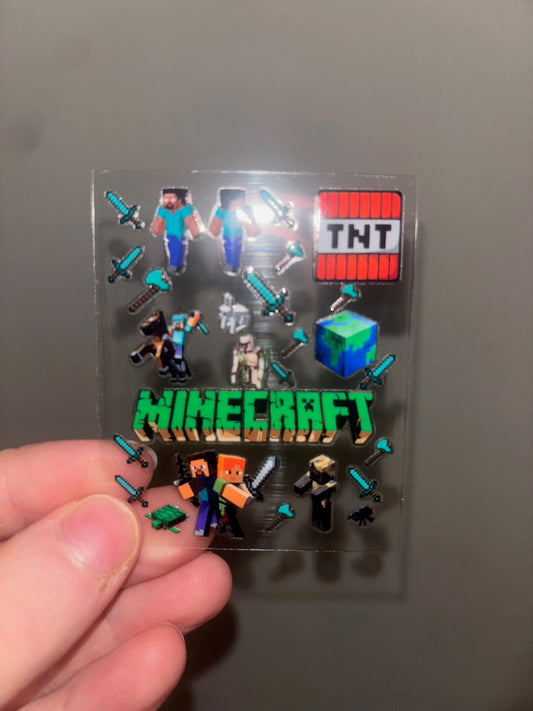 Mine Game Spray Decal