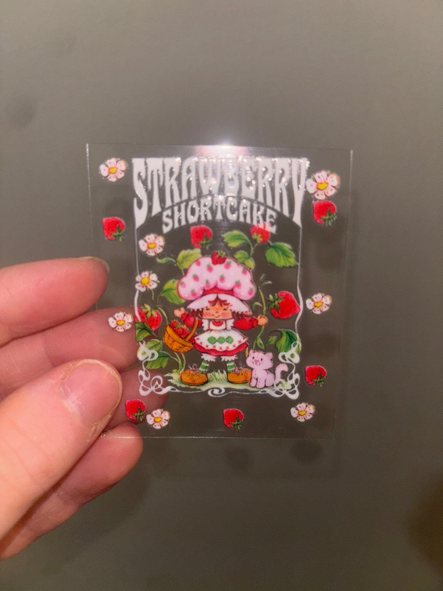 Strawberry Doll Spray Decal