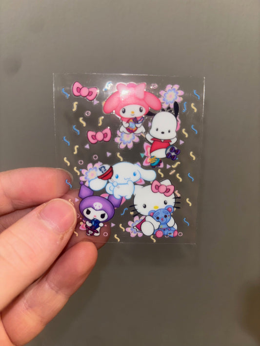 Anime Kitty Spray Decal