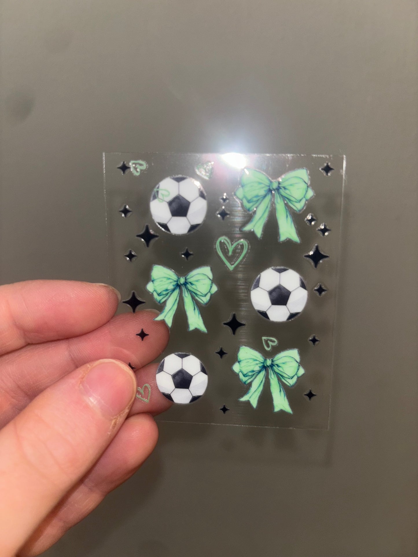 Soccer Spray Decal