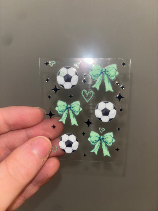 Soccer Spray Decal