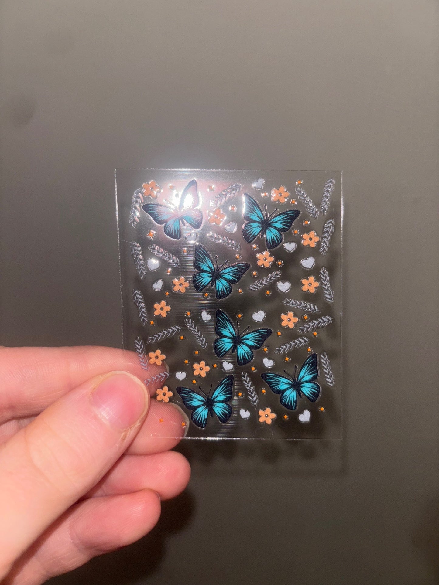 Butterfly Spray Decal